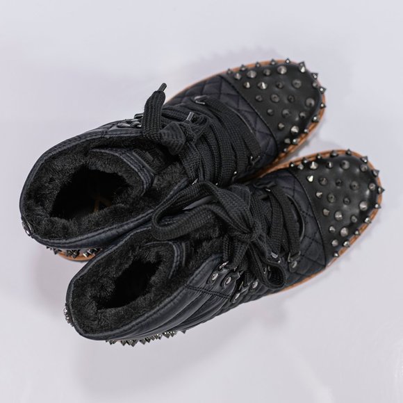 Sam Edelman Bren Leather Nylon Boots - Picture 7 of 9